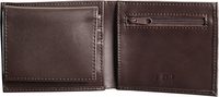 Bifold Leather Wallet OS, brown