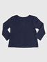 430231-01 Dětské tričko organic GAP 1969 Tmavě modrá