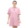 WM CENTER VEE TEE DRESS, LILAS