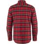 Övik Heavy Flannel Shirt M Red Oak-Fog