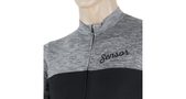 CYKLO MOTION men's full-zip jersey, grey/black