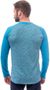 CYCLING CHARGER MEN'S JERSEY FREE LONG SLEEVE BLUE