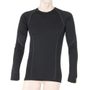 MERINO ACTIVE men's long sleeve shirt, black