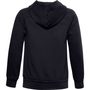 UA RIVAL FLEECE HOODIE, Black