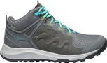 EXPLORE MID WP W, Steel grey/bright turquoise