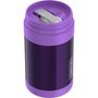 Baby food thermos with spoon 470 ml purple