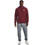 UA Essential Fleece Hoodie, Red