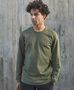 Poise Crew Neck Epidote Green