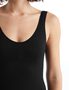 W Queens Tank Bodysuit BLACK