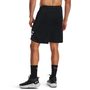 UA Heatwave Hoops Short, Black