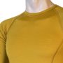MERINO AIR pánské triko dlouhý rukáv mustard