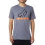 Triangulate Ss Tech Tee Heather Graphite