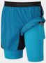 M TECH REVIVE 5 TWIN SHORT, blu/cyan