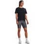 UA Esential Cttn Stretch Tee, Black