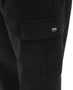 RANGE CARGO BAGGY TAPERED ELASTIC PANT, Black