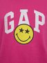 517731-01 Dětské tričko GAP & Smiley® Růžová