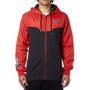 Rotated Zip Fleece Flame Red