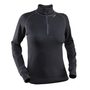 Expedition Woman Zip Neck black