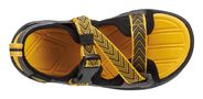 ROCK IGUANA K, black/yellow - dětské sandály