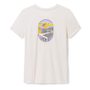 W DENVER SKYLINE GRAPHIC SS TEE SLIM FIT, almond heather