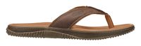 Hilo Flip M, earth - men's leather flip flops