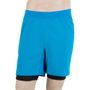 TRAIL men's shorts, blue/black