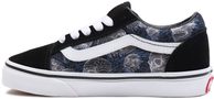 UY Old Skool (wireframe skulls) black/white