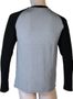 MERINO ACTIVE PT CAMERA men's shirt long. sleeve grey/black
