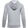 UA RIVAL COTTON FZ HOODIE, Gray