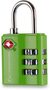 TSA Combi Lock green