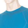 MERINO DF men's long shirt. sleeve blue