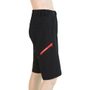 CYKLO HELIUM men's loose shorts black/red