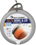 Delta Bowl with Lid Grey/Grey