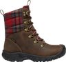 GRETA BOOT WP WOMEN dark brown/red plaid