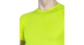 COOLMAX TECH men's shirt neck sleeve reflex yellow