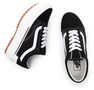 UA Old Skool Stacked (suede/canvas), black/blanc de blanc