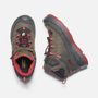 REDWOOD MID WP Y steel grey/red dahlia