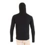 MERINO UPPER MOUNTAINS men's hoodie kangaroo black