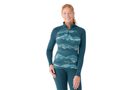 W CLASSIC THERMAL MERINO BL 1/4 ZIP twilight blue mtn scape