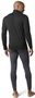 M MERINO 250 BASELAYER 1/4 ZIP BOXED, black