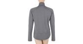 MERINO UPPER ladies sweatshirt full zip grey