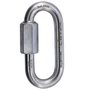 Oval Quick Link, 10 mm, stainless steel