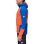 Eiswand Advanced ML Hooded Jacket Men, oranžová-azurit