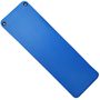 NBR fitness mat with two hanging holes 183×61×1cm - blue