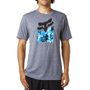 Slasher Fill Ss Tech Tee Heather Graphite