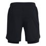 UA Launch SW 7'' 2N1 Short, Black