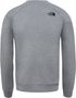 M RAGLAN SI DE CREW TNF MEDIUM GREY HEATHER