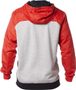 Rotated Zip Fleece Flame Red