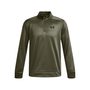 UA Armour Fleece 1/4 Zip, Green