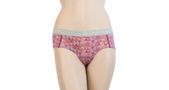 MERINO IMPRESS ladies panties lilla/pattern